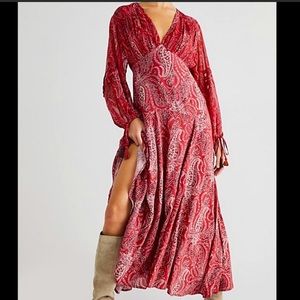 Free people bandana print maxi